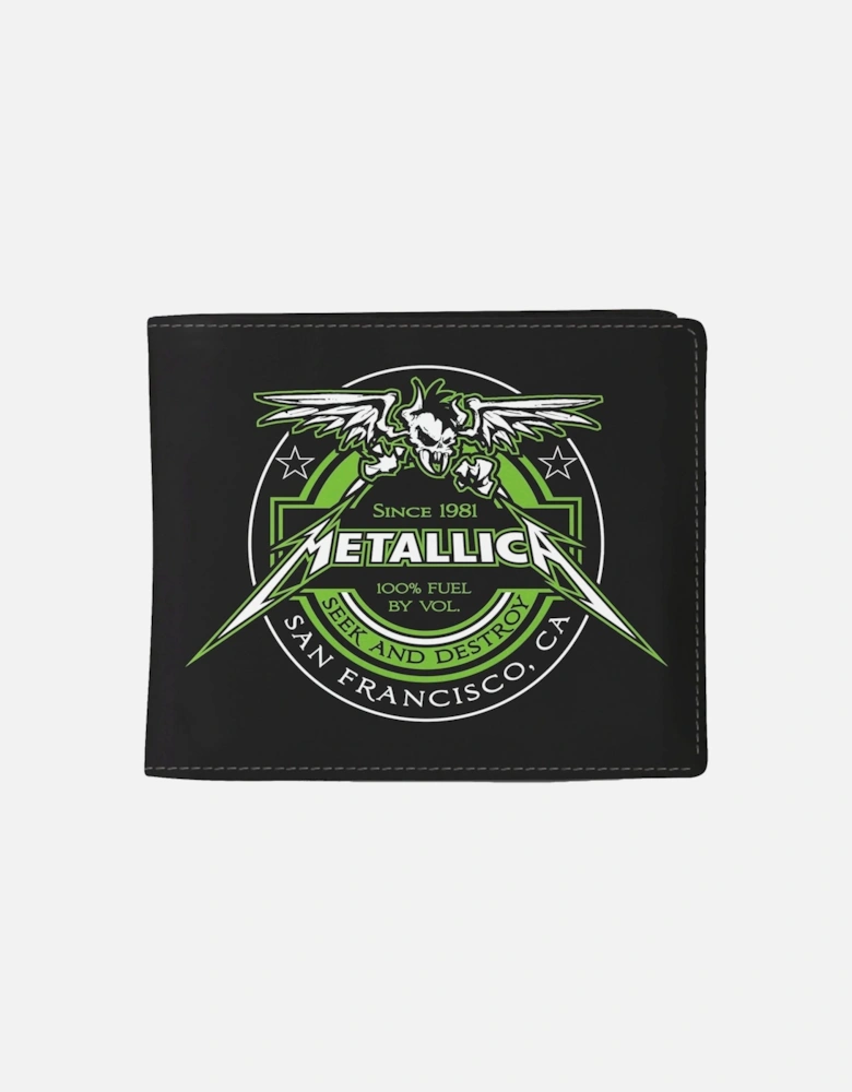 Seek And Destroy Metallica Wallet