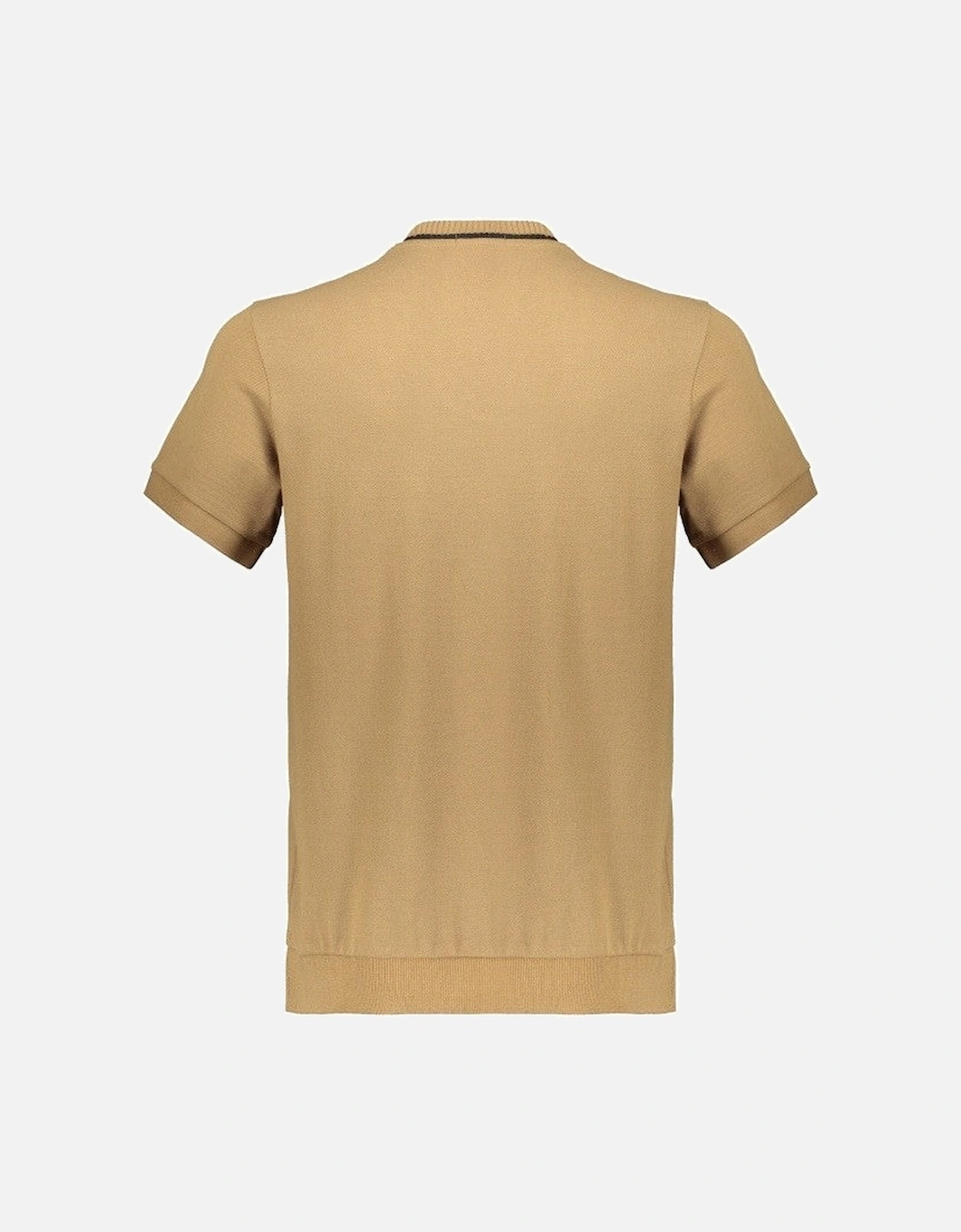 Crew NK Pique T-Shirt - Shaded Stone