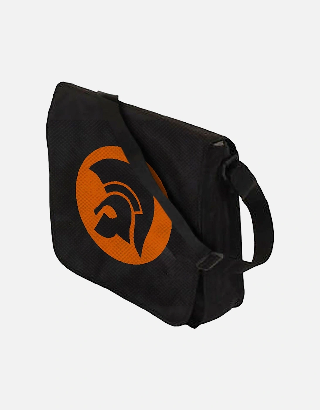 Logo Trojan Records Flap Top Messenger Bag, 2 of 1