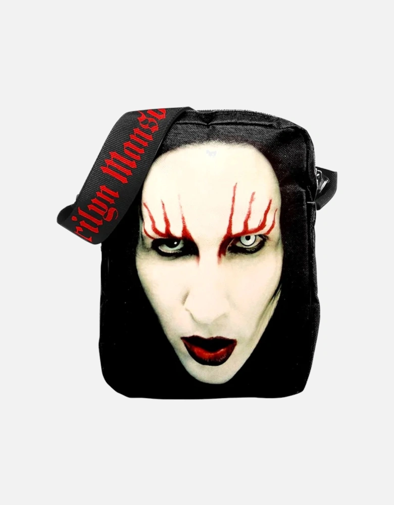Red Lips Marilyn Manson Crossbody Bag