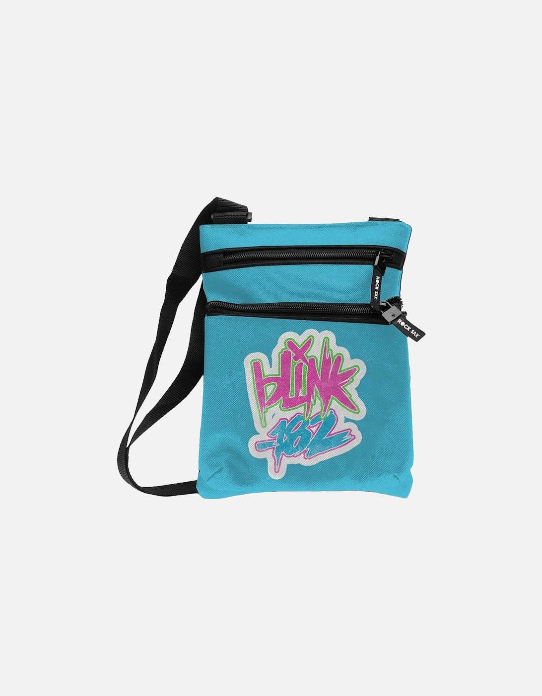 Blink 182 Logo Crossbody Bag, 2 of 1
