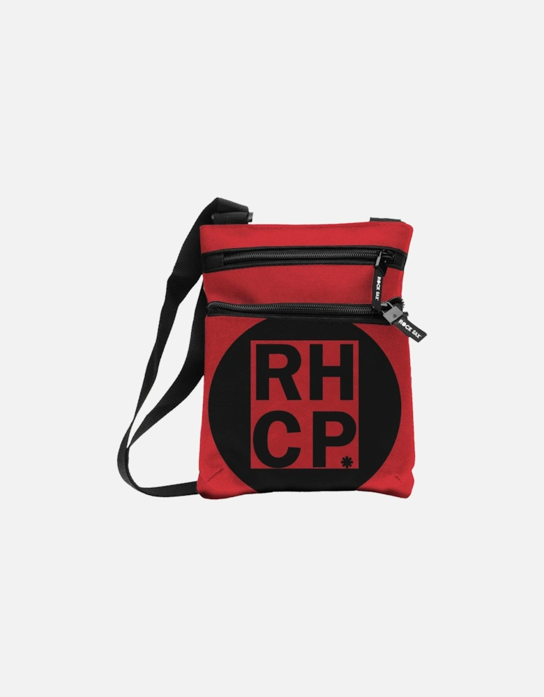 Square Red Hot Chili Peppers Crossbody Bag