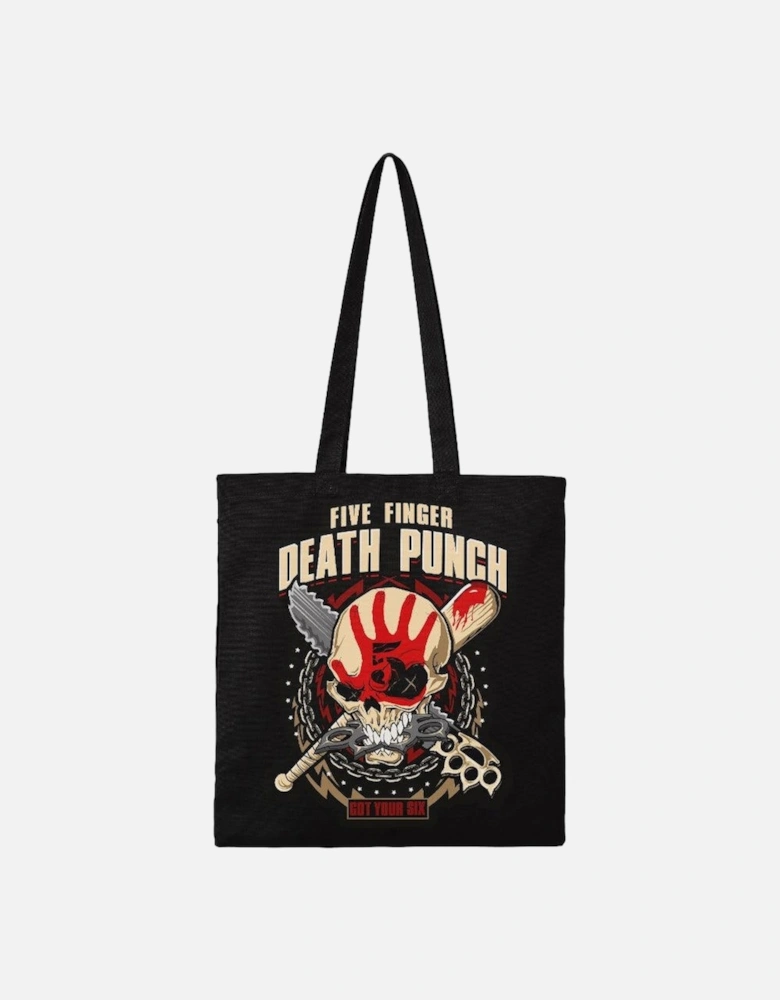 Got Your Six Five Finger Death Punch Tote Bag