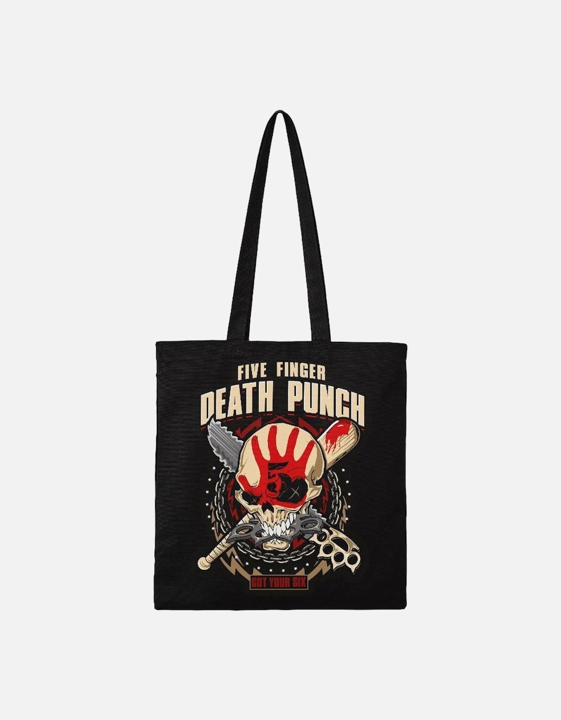 Got Your Six Five Finger Death Punch Tote Bag, 2 of 1