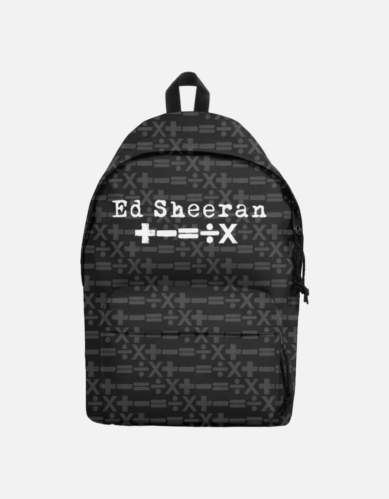 Symbols Pattern Ed Sheeran Backpack