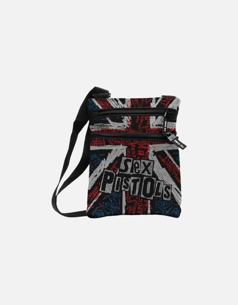 UK Flag Sex Pistols Crossbody Bag