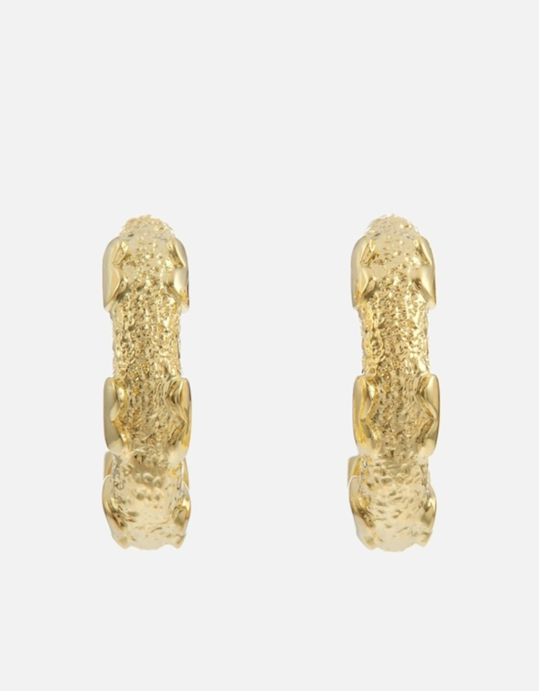 Love City Gold-Plated Small Hoop Earrings