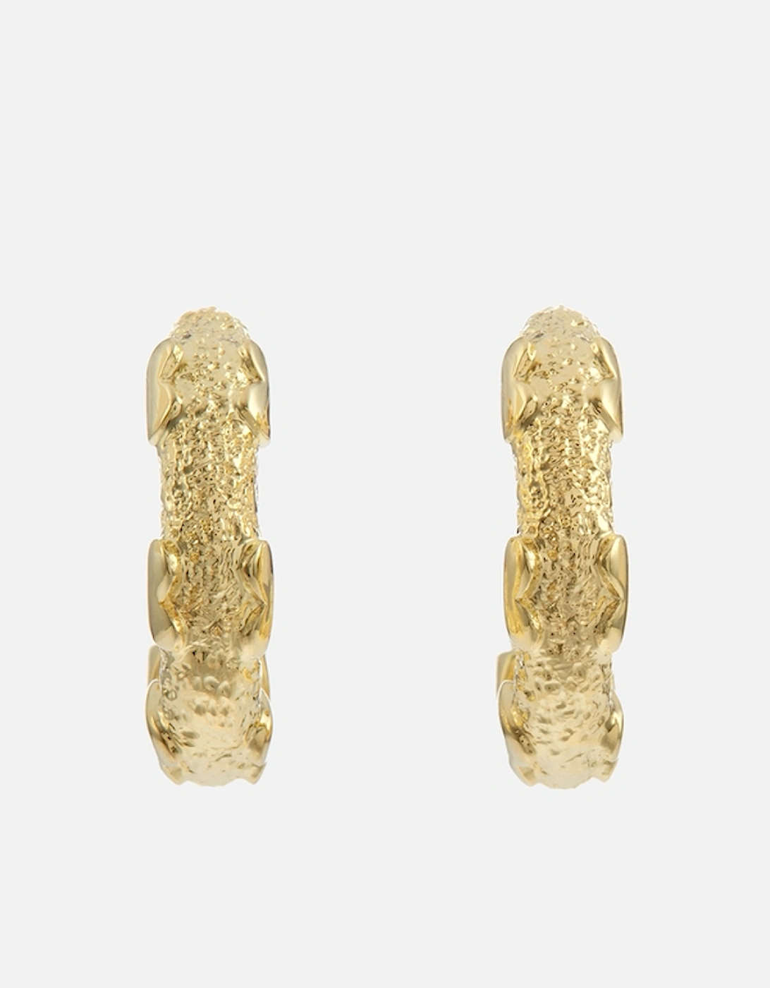 Love City Gold-Plated Small Hoop Earrings, 2 of 1