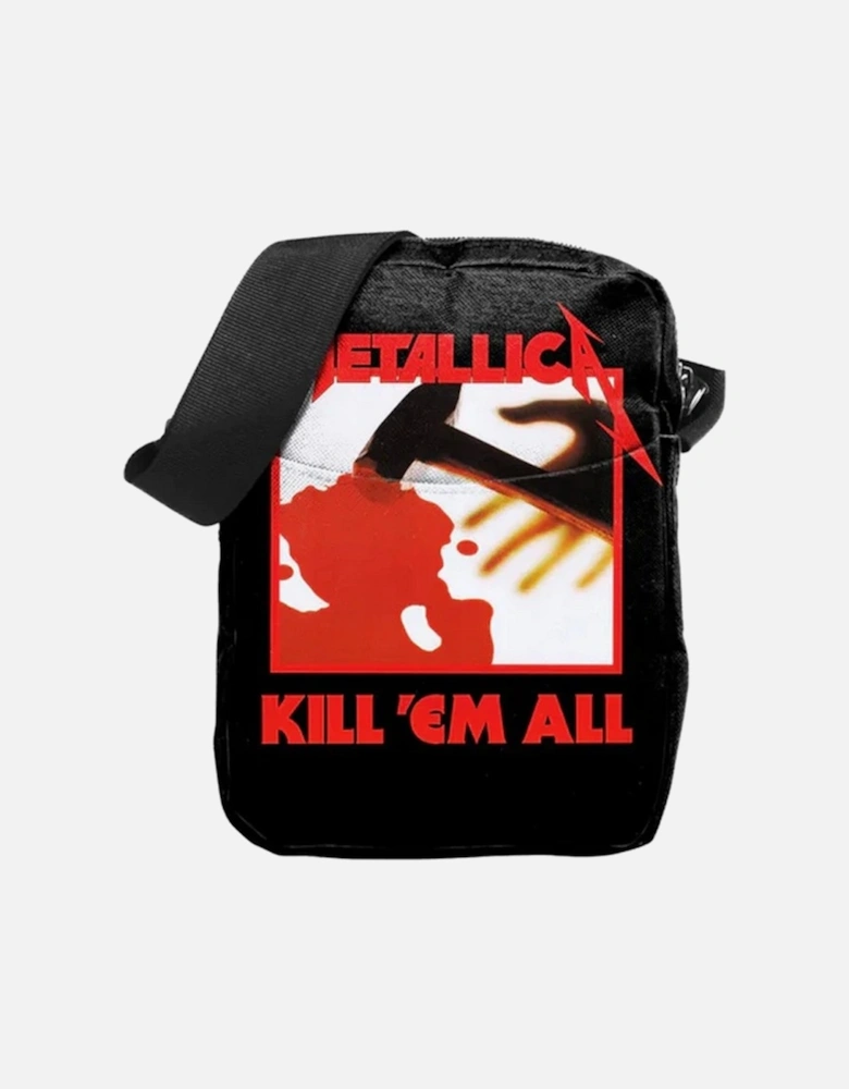 Kill Em All Blood Metallica Crossbody Bag