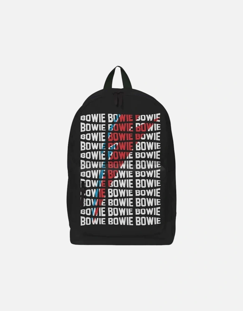 Warped David Bowie Backpack