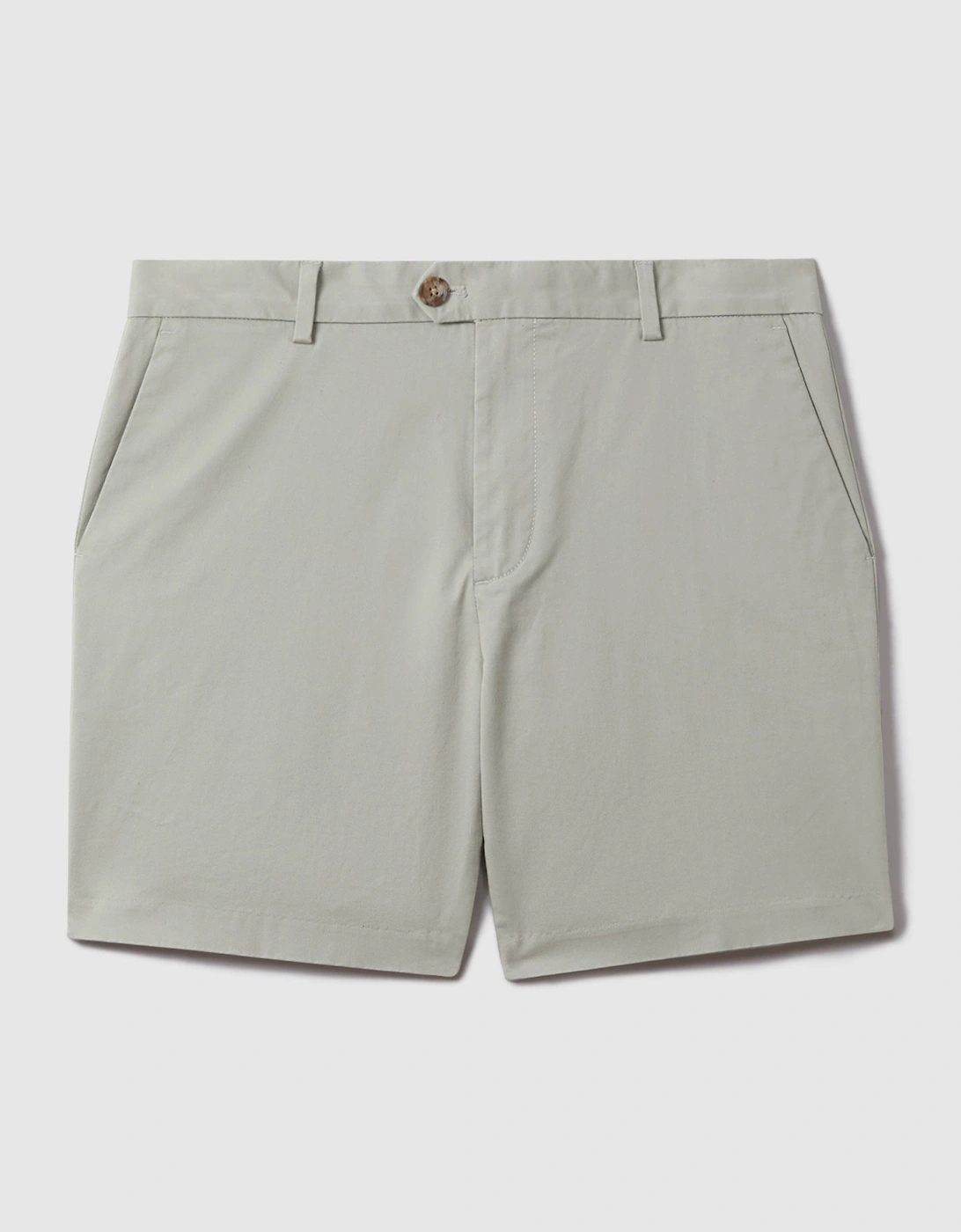 Modern Fit Cotton Blend Chino Shorts, 2 of 1