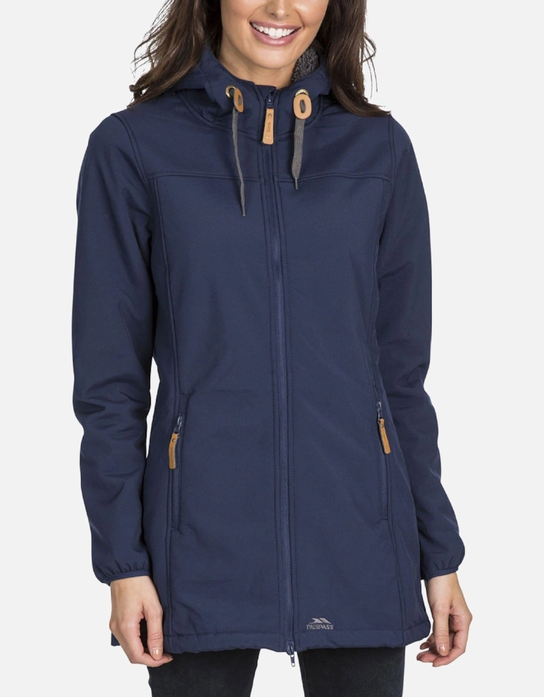 Womens Kristen Softshell Waterproof Jacket - Navy - S