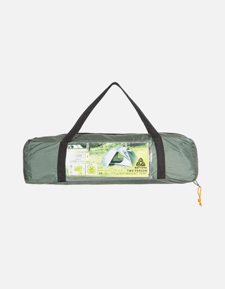 Battuta Waterproof Backpacking 2 Person Tent - Olive