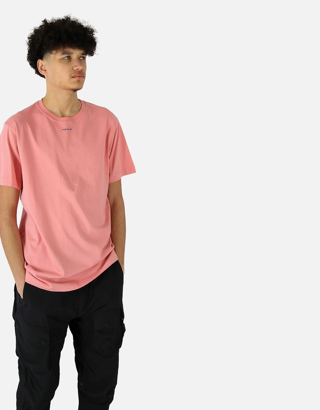 Micro Chest Logo Pink Tee, 5 of 4