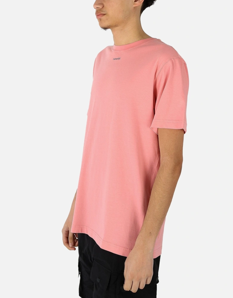 Micro Chest Logo Pink Tee