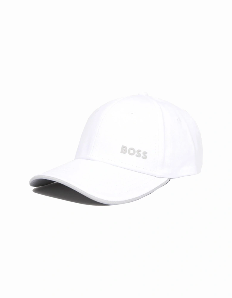 Boss Cap-bold Baseball Cap White