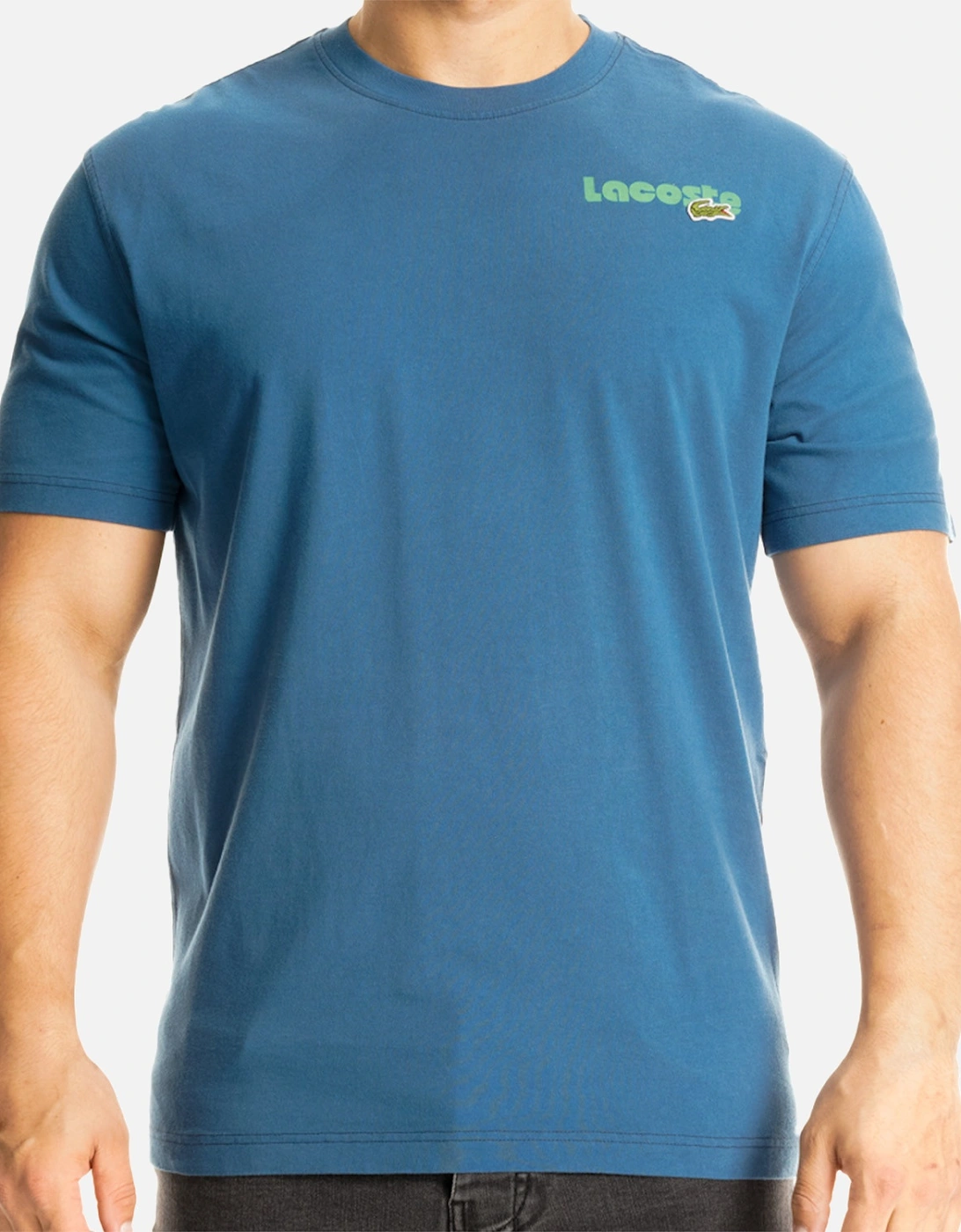 Mens Multi Back Logo T-Shirt (Blue), 8 of 7