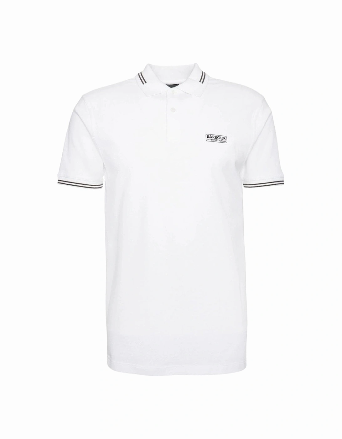 Essential Tipped Polo - White, 7 of 6