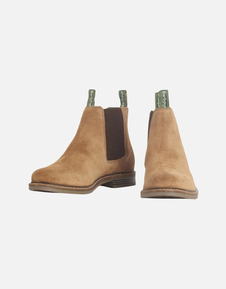 Farsley Boots - Fawn Suede