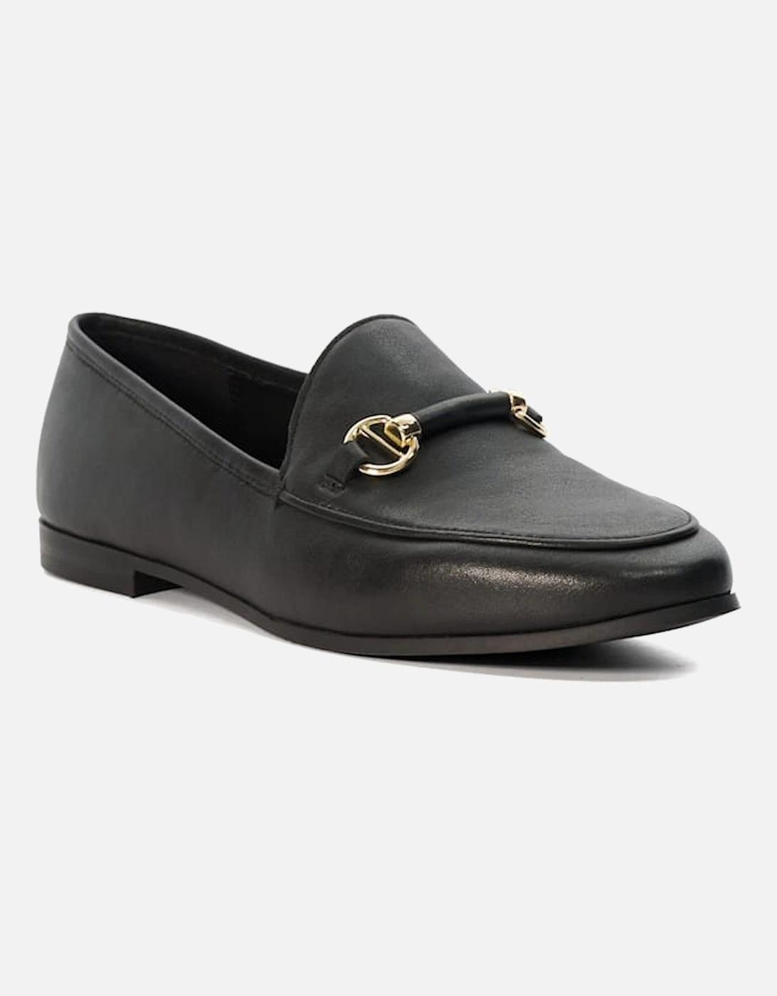 Ladies Grandes - Flat Metal-Trimmed Loafers, 5 of 4