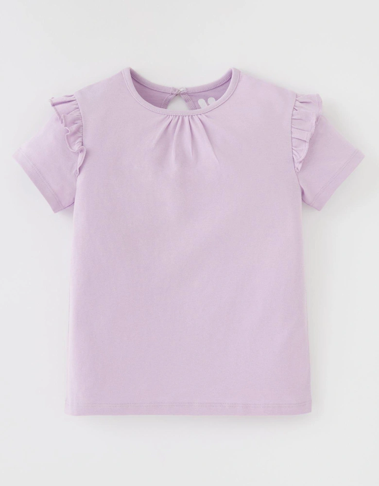 Girls 6 Pack Core Short Sleeve T-Shirts - Multi