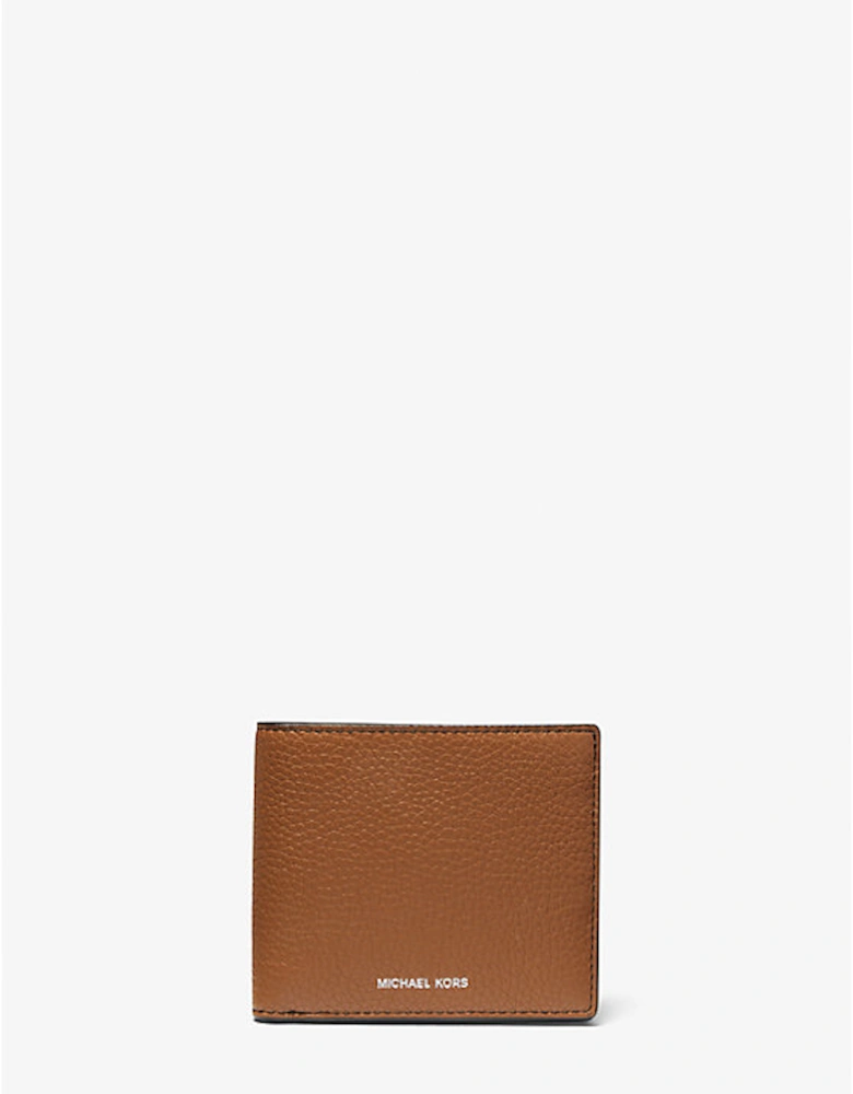 Hudson Pebbled Leather Billfold Wallet