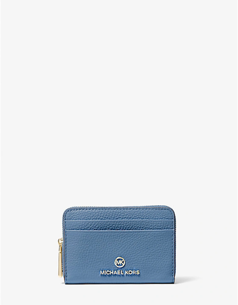 Jet Set Small Pebbled Leather Wallet