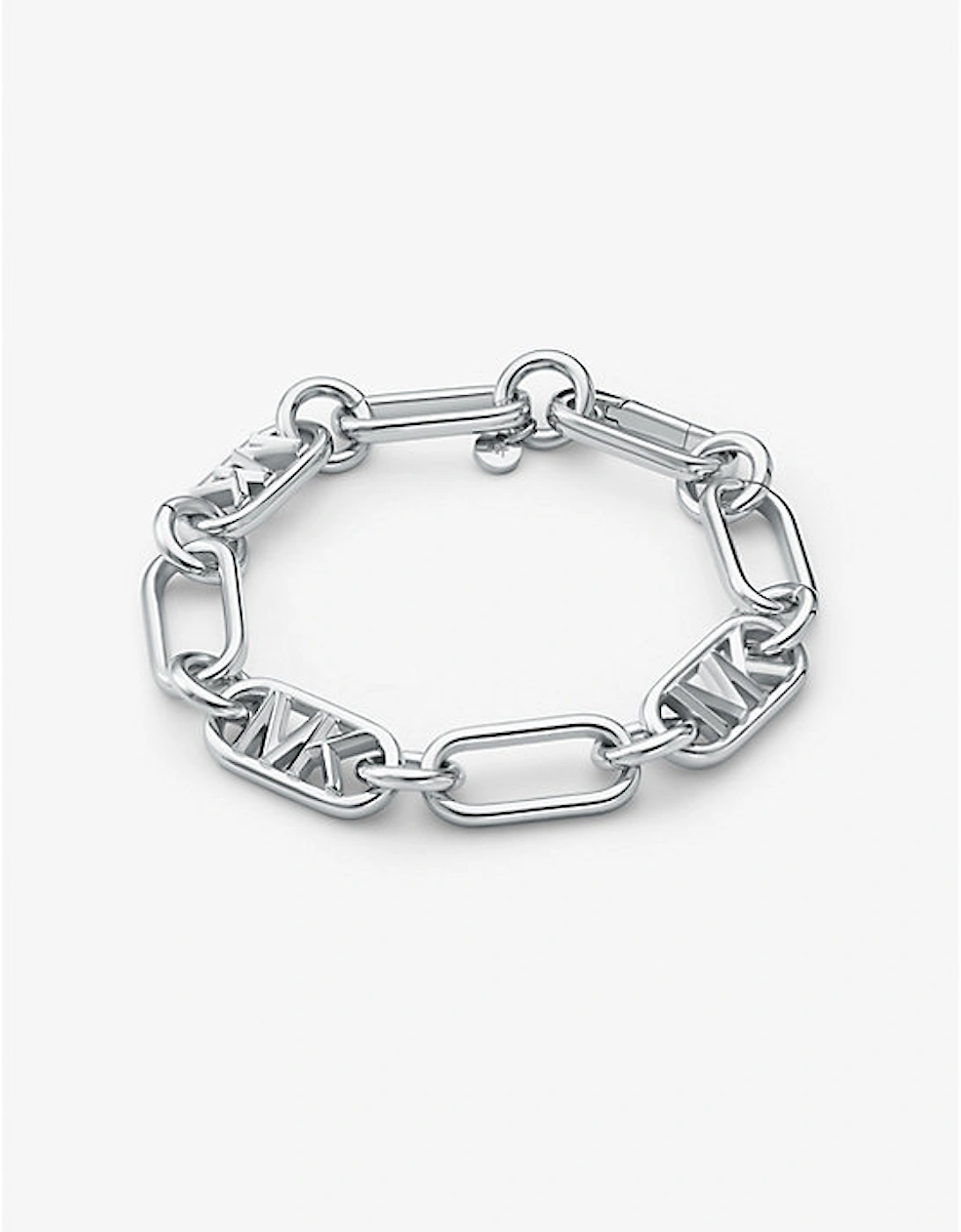 Precious Metal-Plated Brass Chain Link Bracelet, 2 of 1