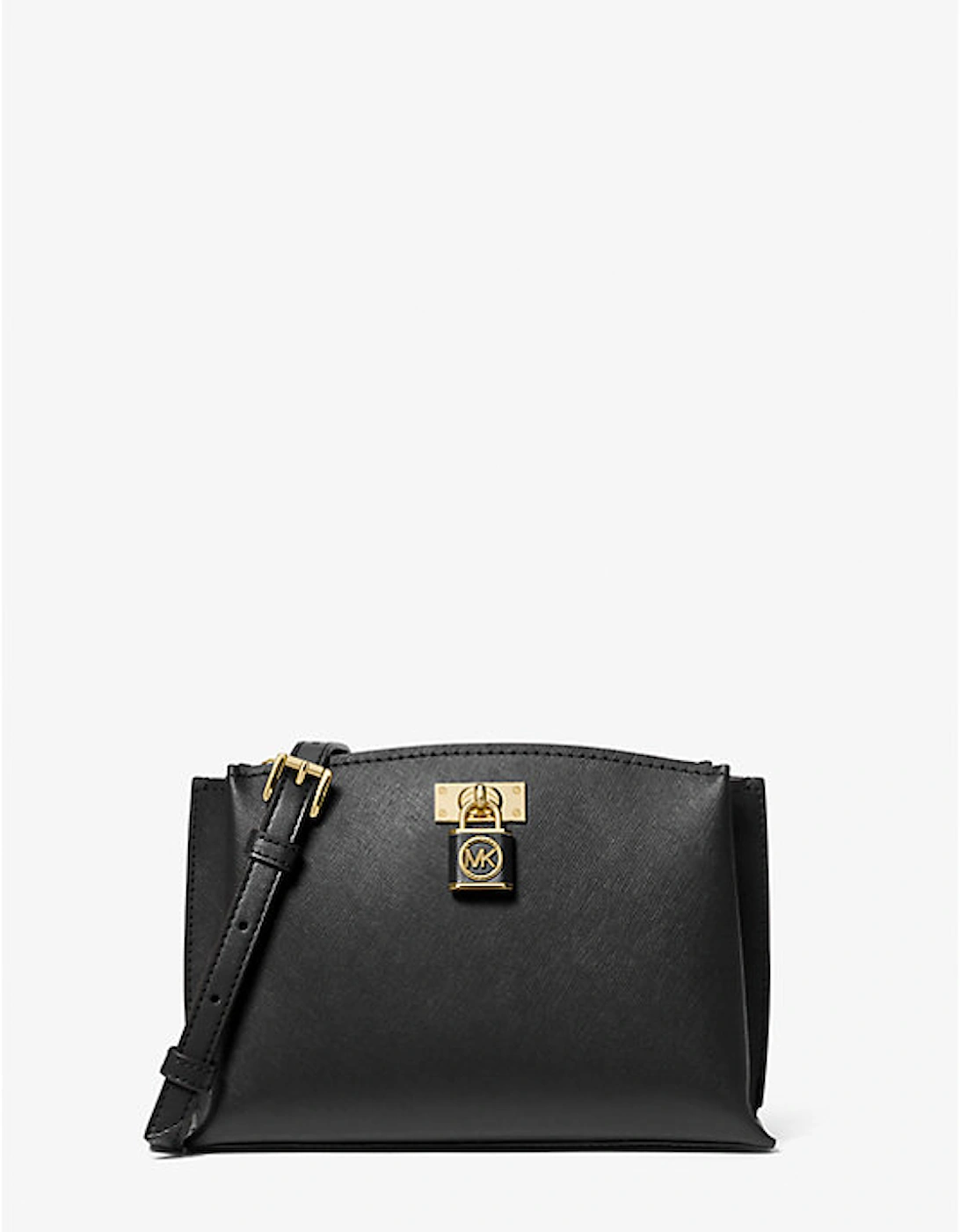 Ruby Medium Saffiano Leather Messenger Bag, 4 of 3