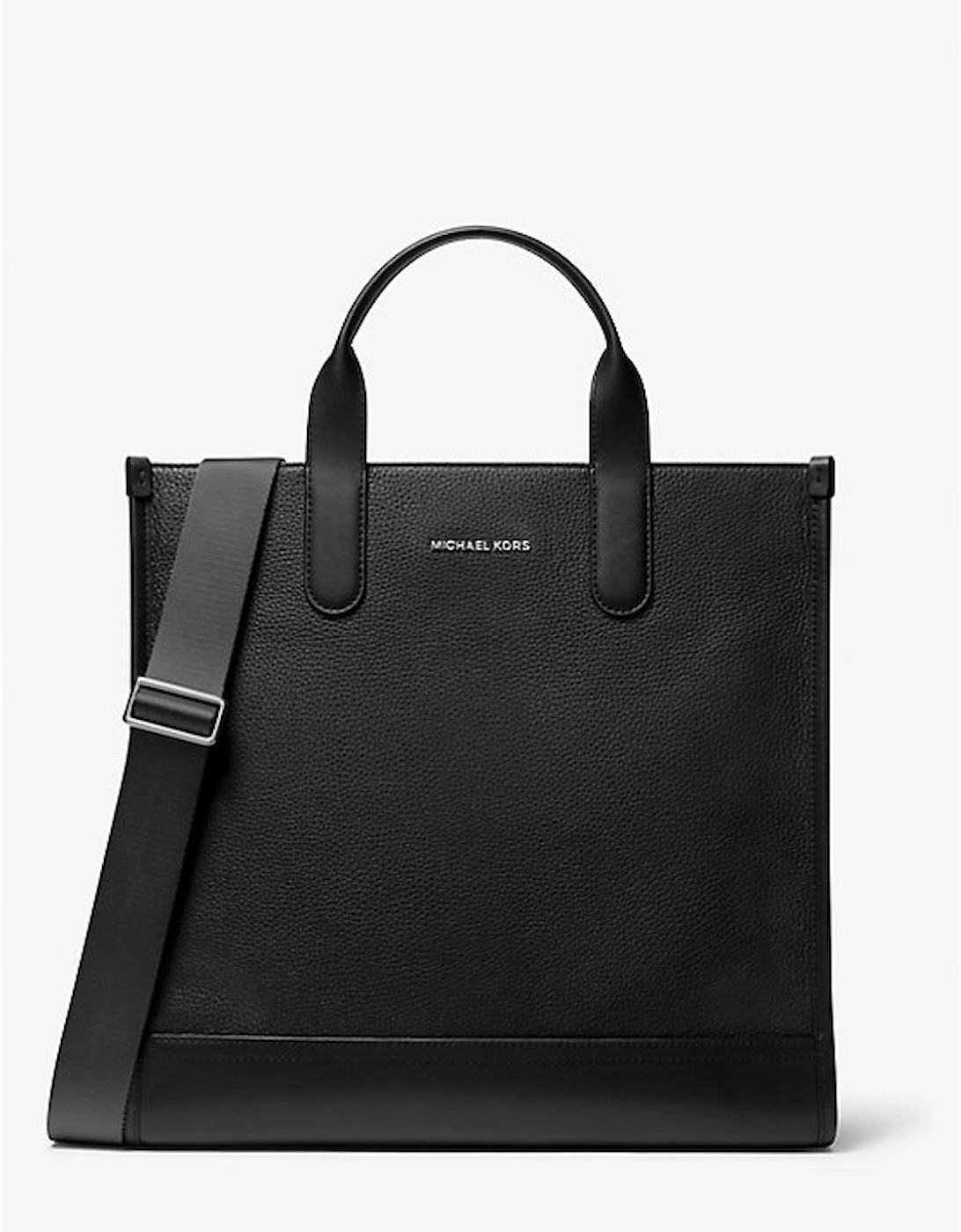 Hudson Pebbled Leather Tote Bag, 5 of 4