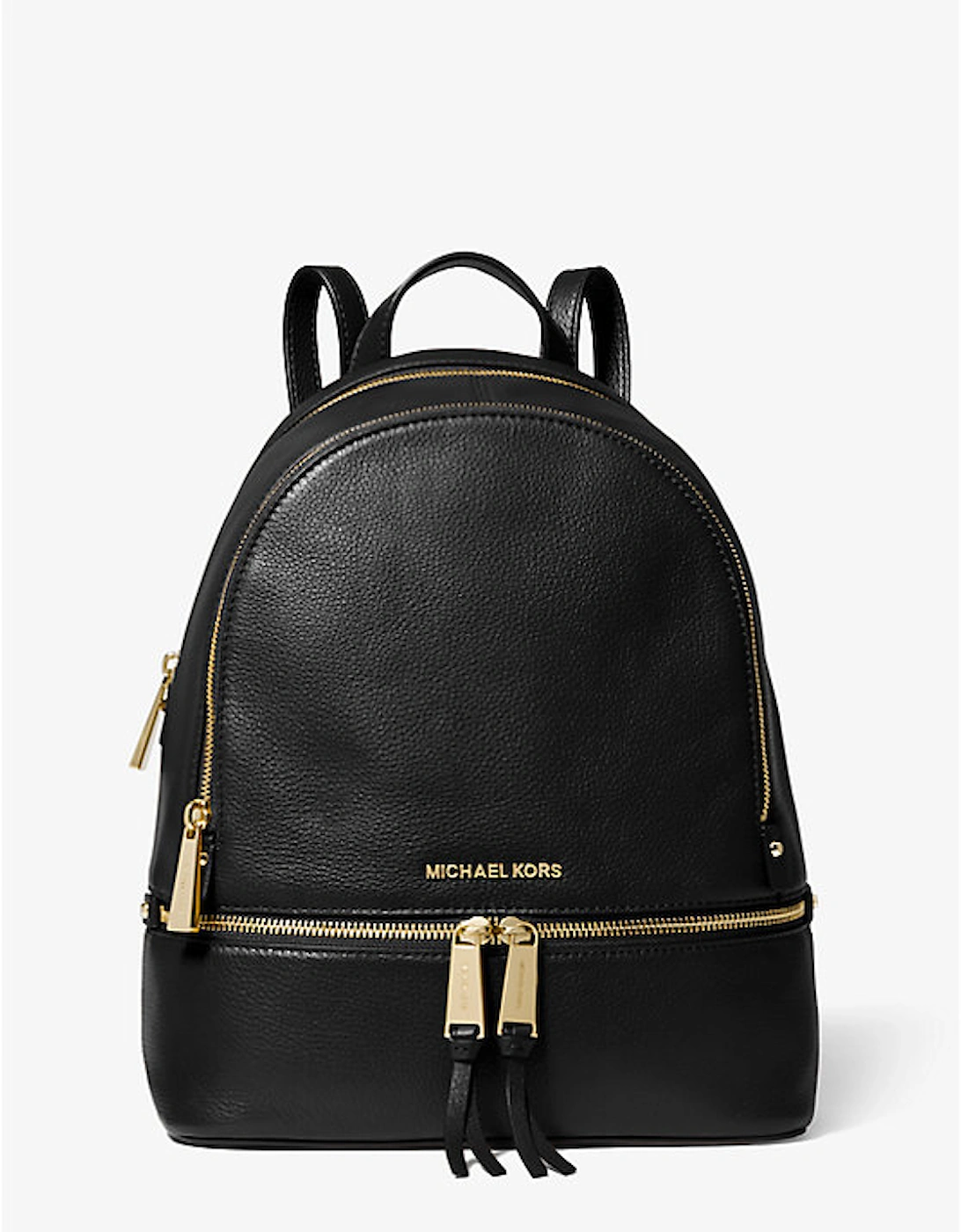 Rhea Medium Leather Backpack, 2 of 1