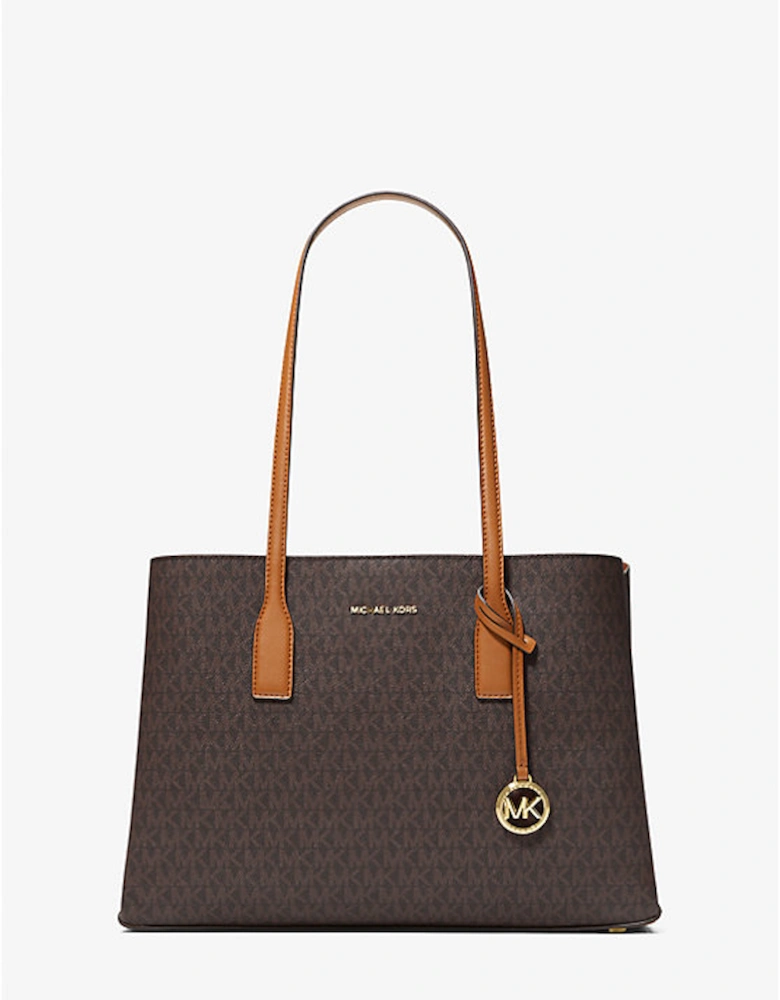 Ruthie Medium Signature Logo Tote Bag