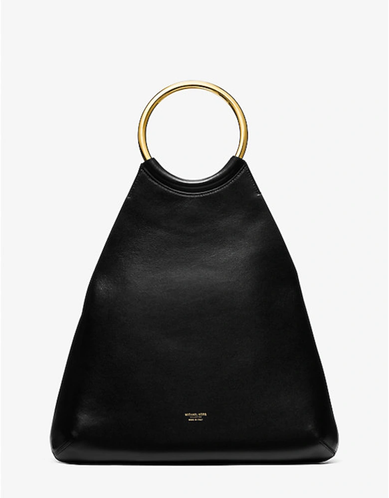 Ursula Large Leather Ring Tote Bag