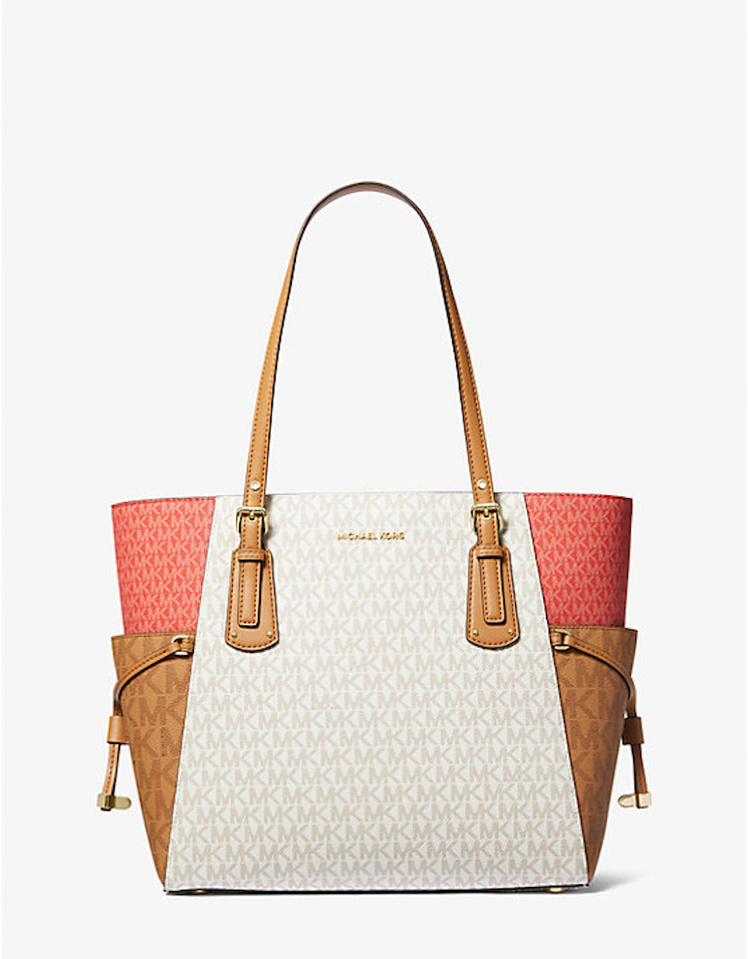 Voyager Small Color-Block Logo Tote Bag, 4 of 3