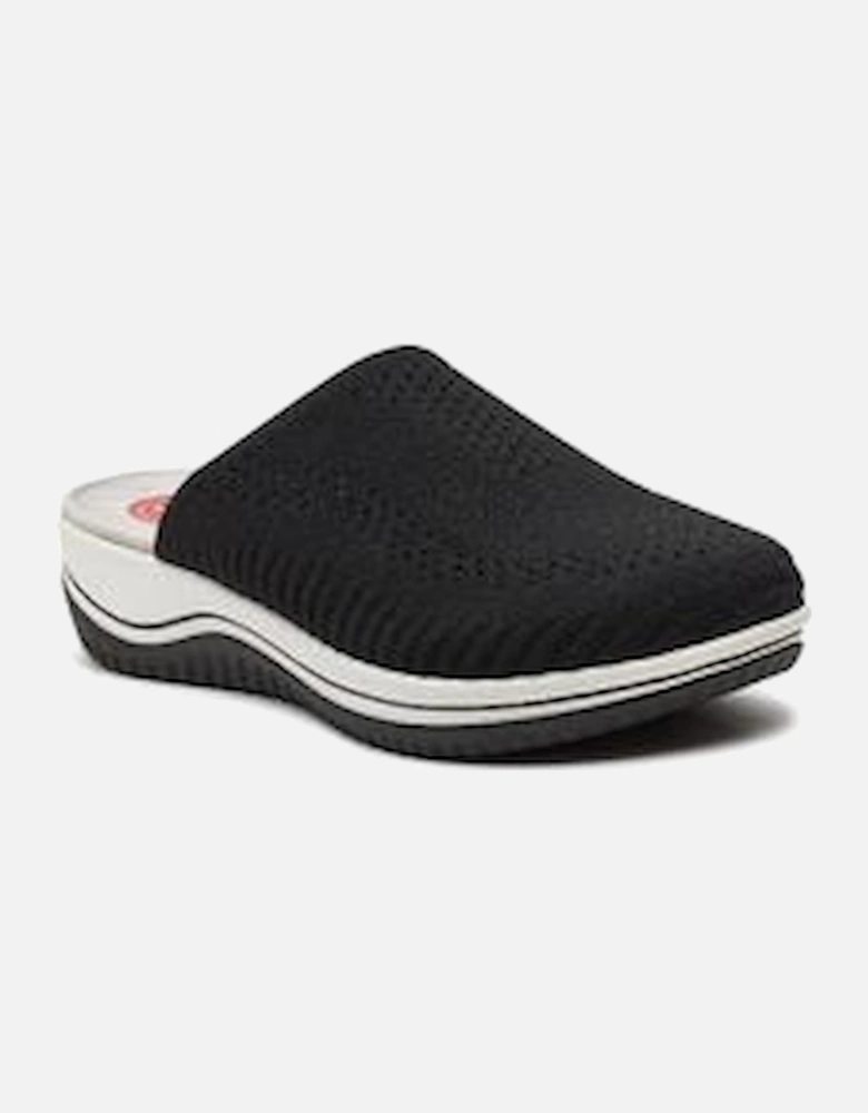 wide fitting sandal 27360 in Black