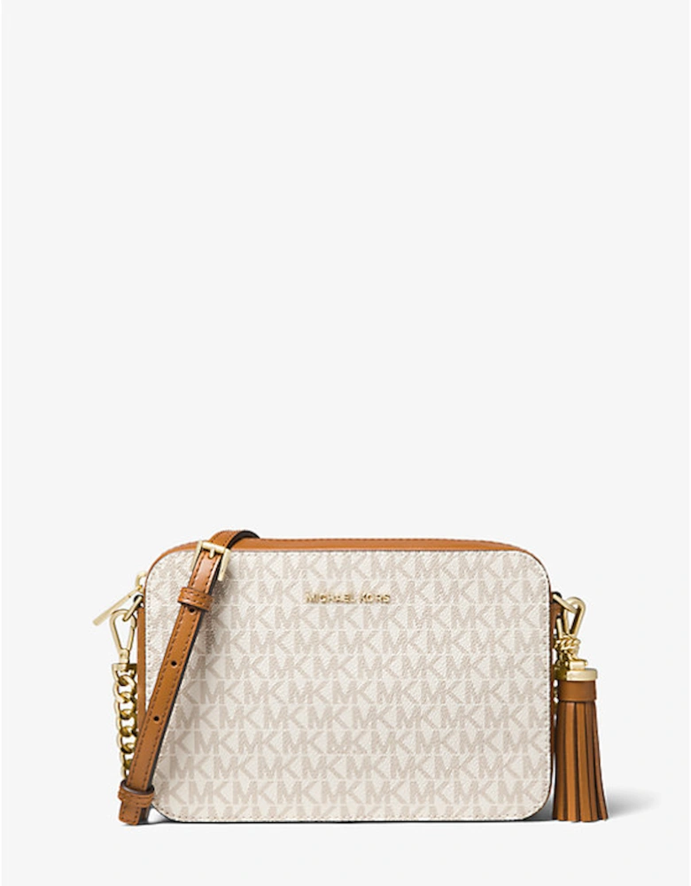 Jet Set Medium Logo Crossbody Bag