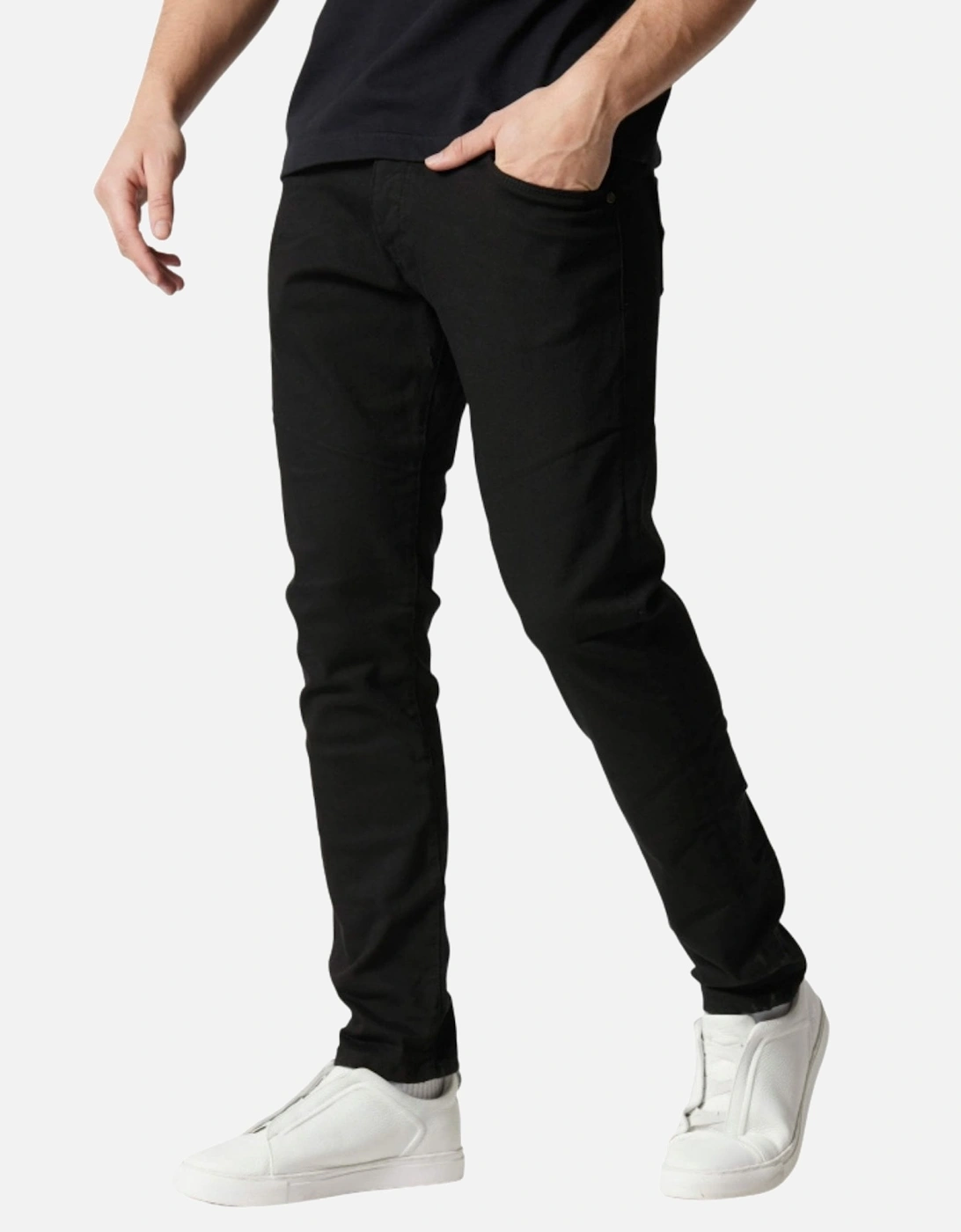 Cassady Regular Fit Black Jeans