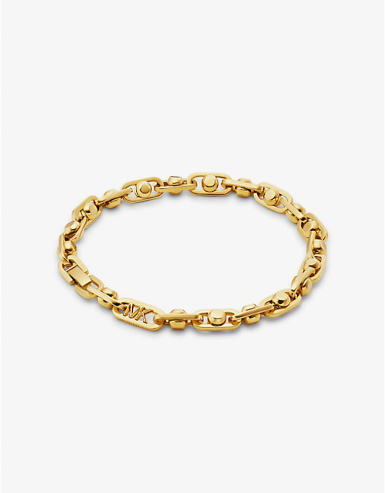 Astor Precious Metal-Plated Brass Link Bracelet