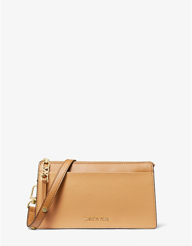 Empire Large Leather Convertible Crossbody Bag
