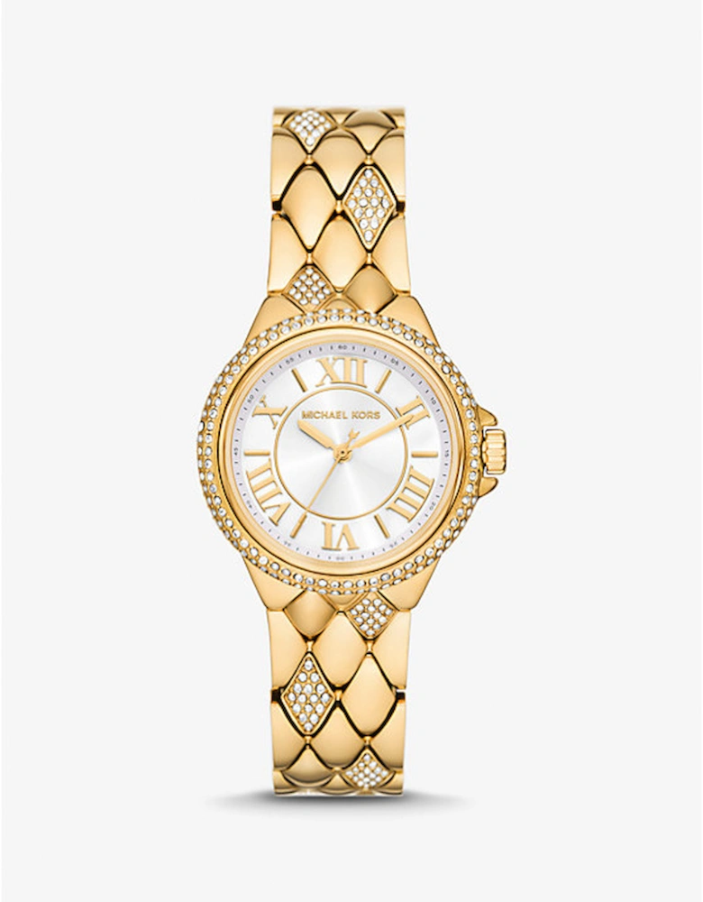 Mini Camille Pavé Gold-Tone Watch