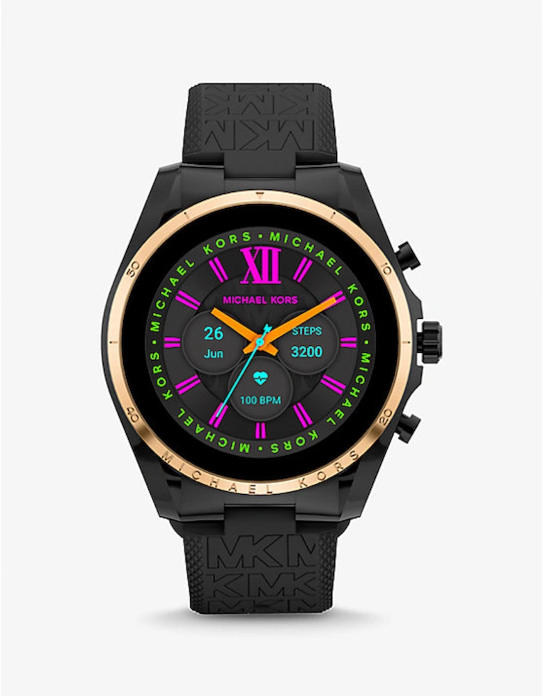 Gen 6 Bradshaw Black-Tone and Logo Silicone Smartwatch