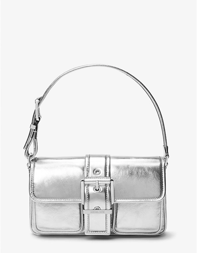 Colby Medium Metallic Leather Shoulder Bag