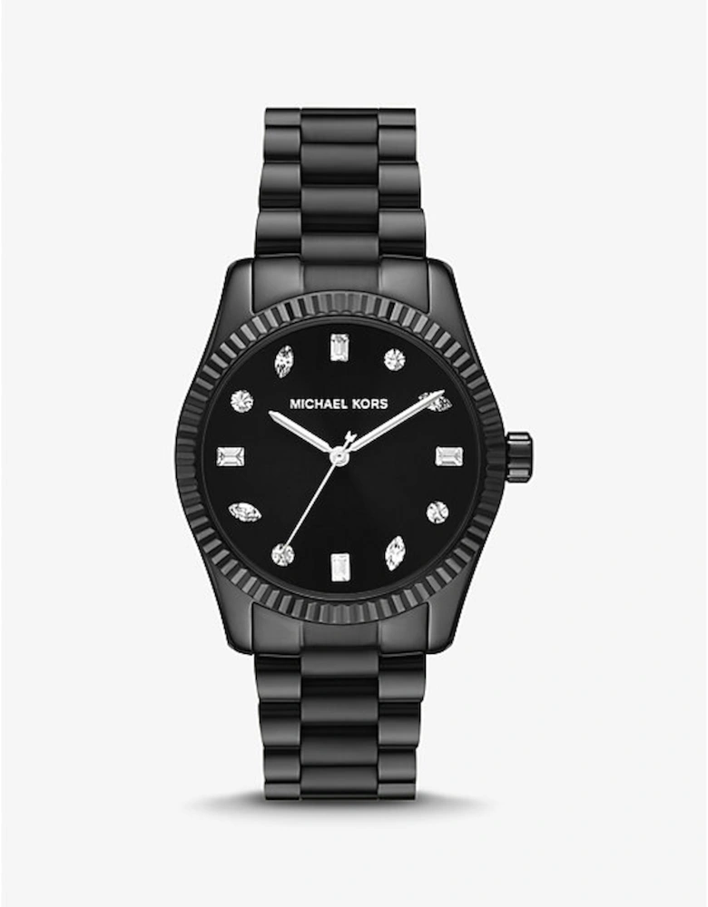 Lexington Pavé Black-Tone Watch