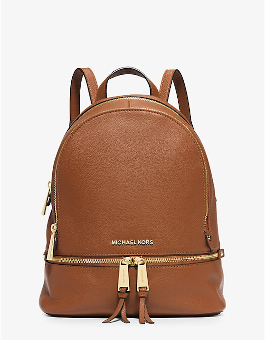 Rhea Medium Leather Backpack, 2 of 1