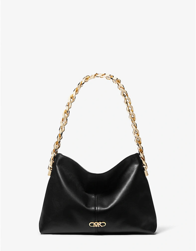 Jordyn Small Leather Shoulder Bag