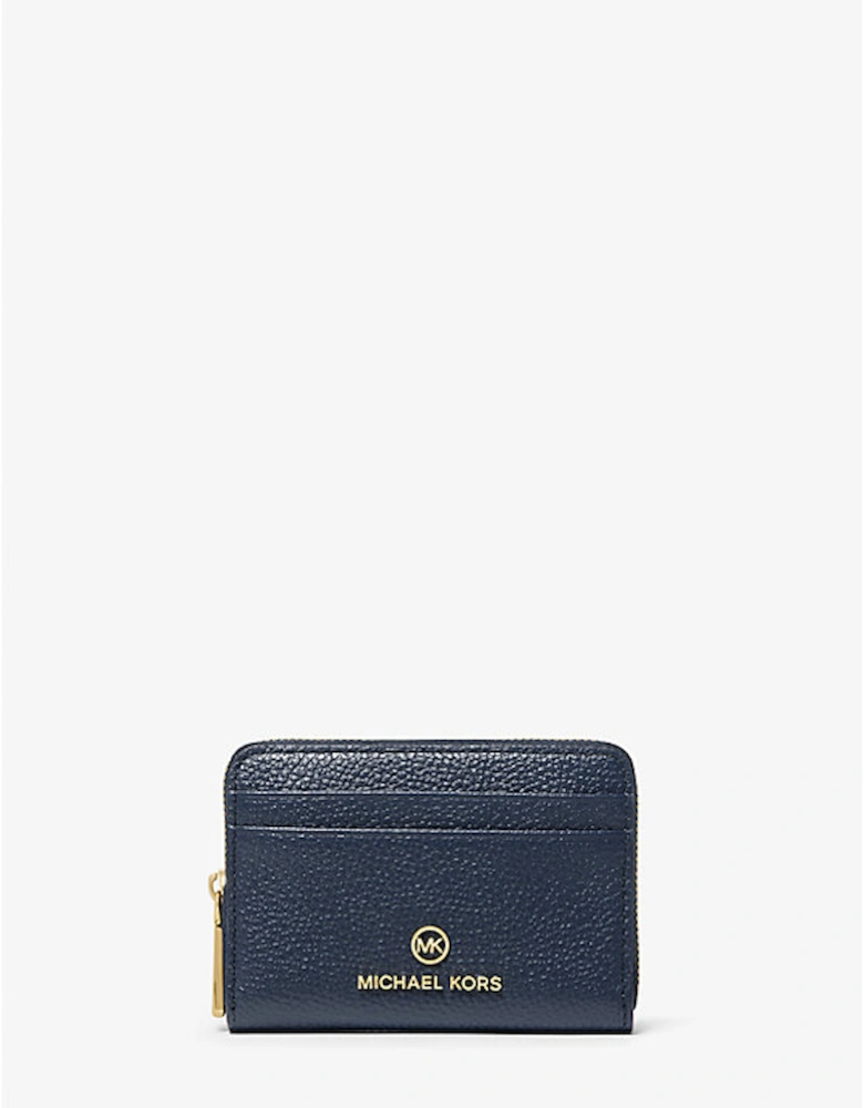 Jet Set Small Pebbled Leather Wallet