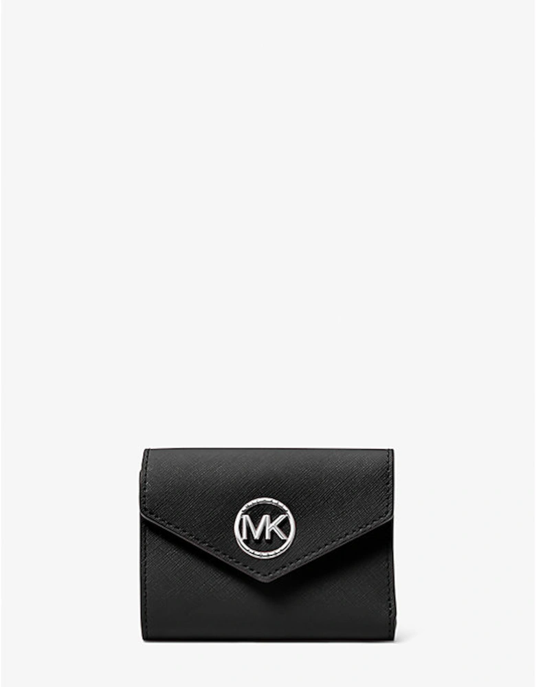 Greenwich Medium Saffiano Leather Tri-Fold Envelope Wallet