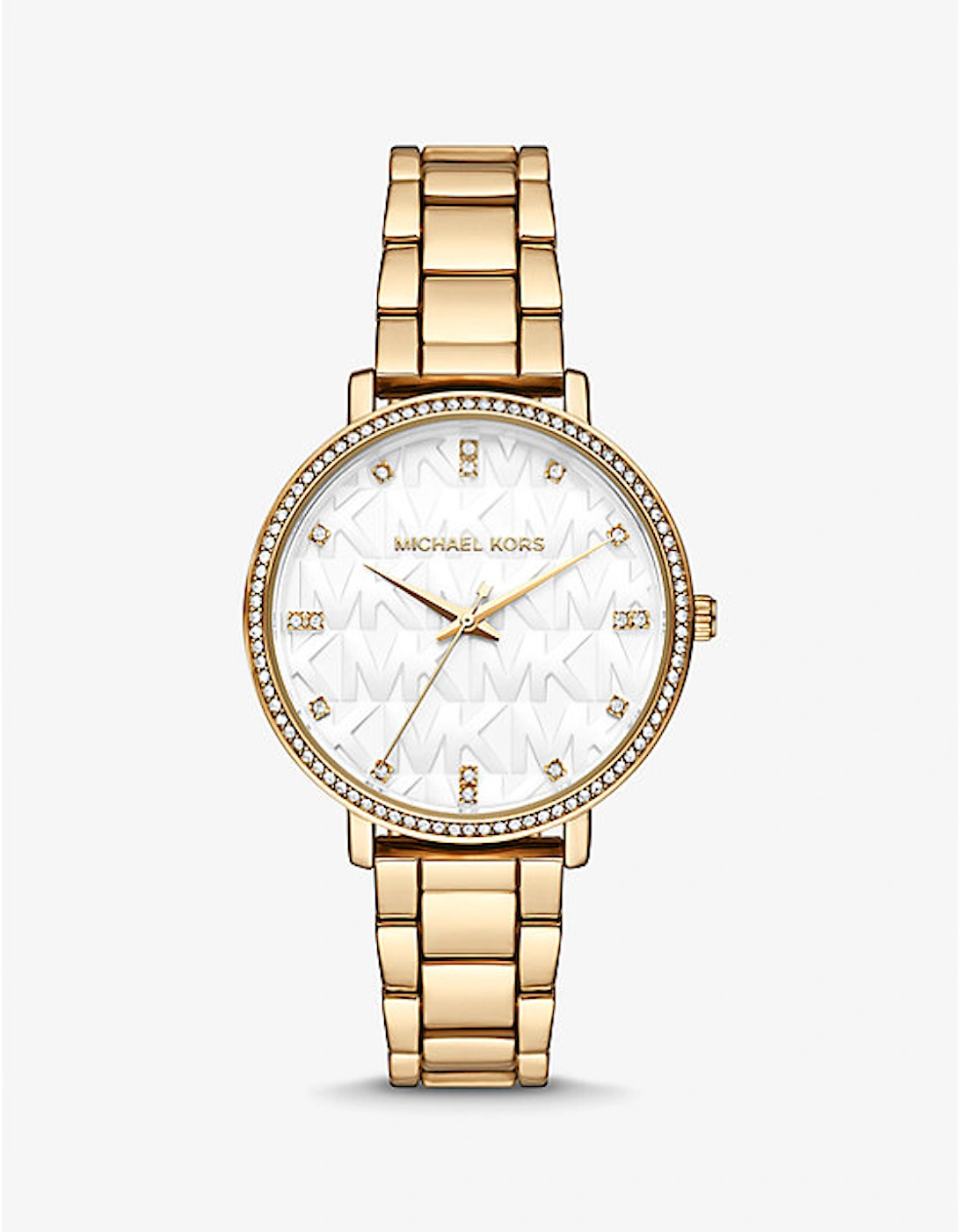 Pyper Gold-Tone Embossed Logo Watch, 2 of 1