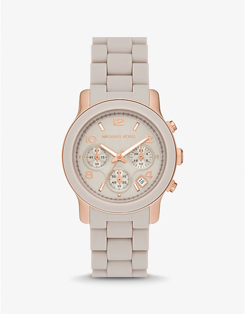 Oversized Runway Two-Tone Watch