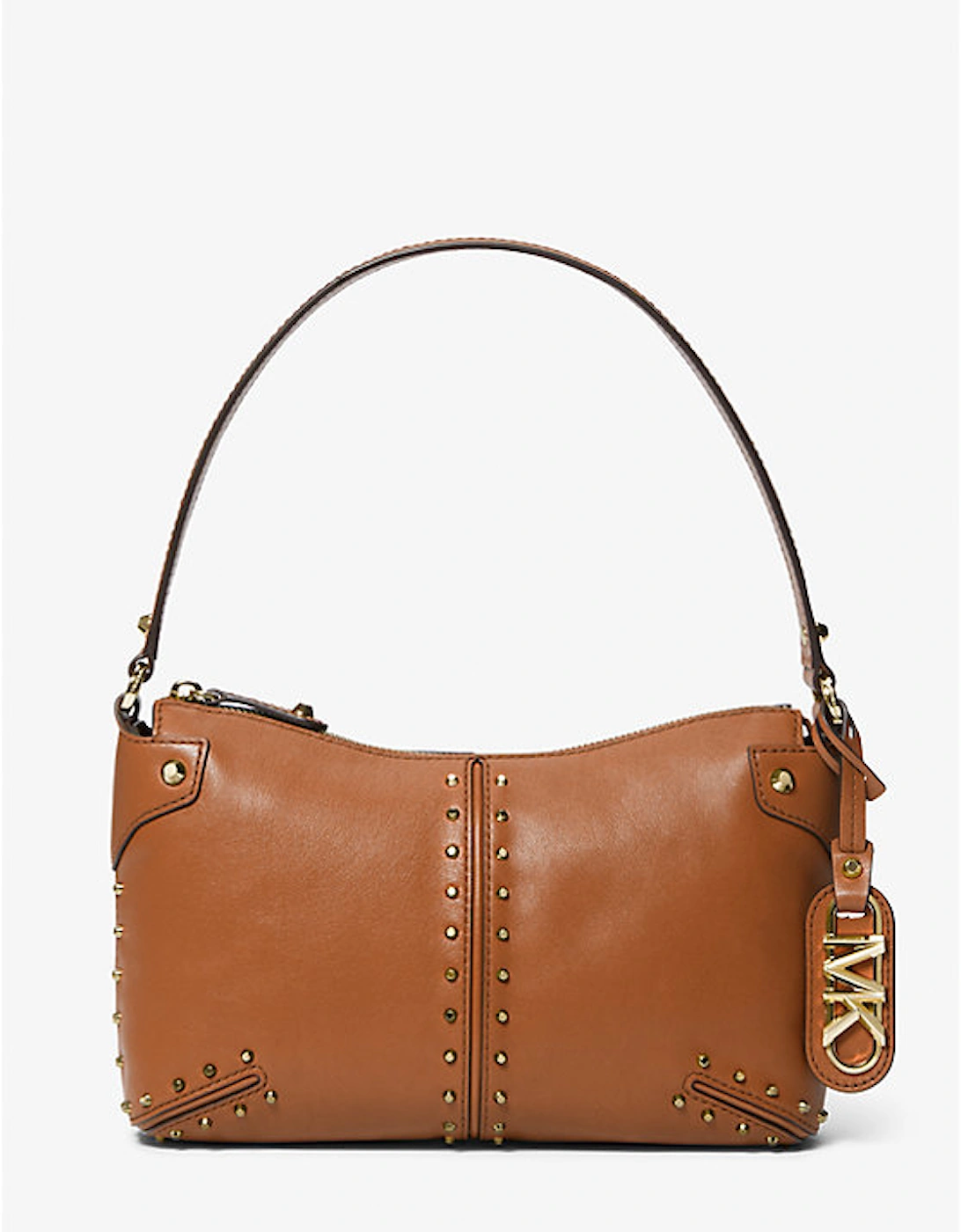Astor Large Studded Leather Shoulder Bag, 2 of 1